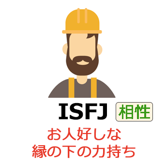 ISFJの相性一覧